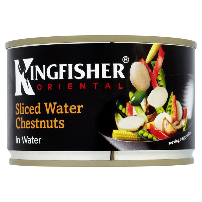 Kingfisher tranché des châtaignes d'eau 225g