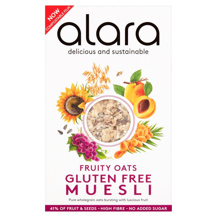 Alara Fruity Oats Gluten Free Müsli 500g