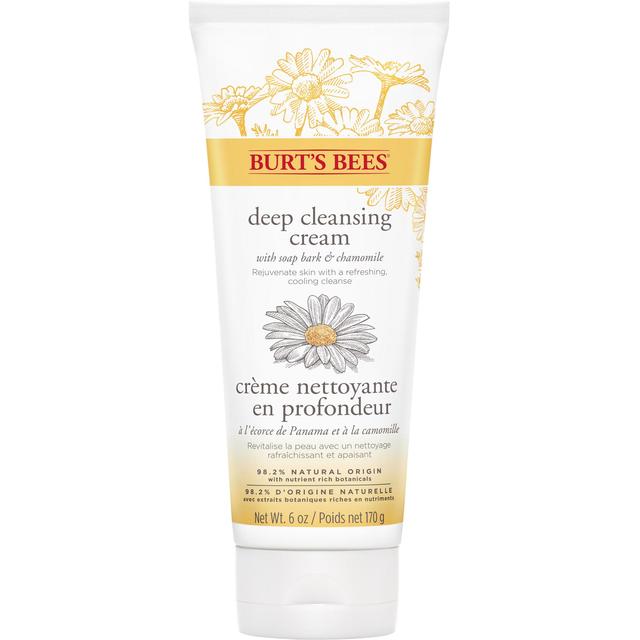 Burt's Bees Soap Bark &amp; ​​Chamomile Crema Limpiadora Facial Profunda 170g 