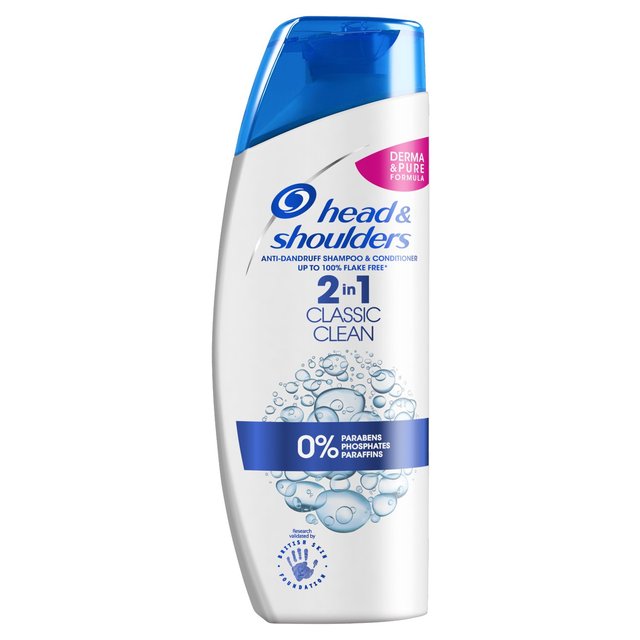 Champú de cabeza y hombros Plus acondicionador CLASICA Clean 225ml