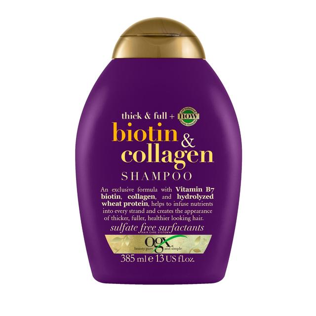 OGX grueso y completo+ biotina y colágeno ph champú equilibrado 385ml