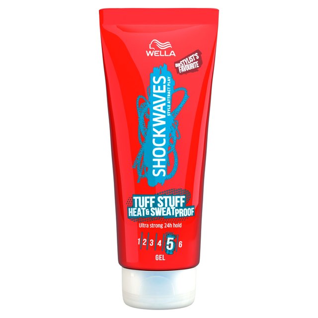 Wella Shockwaves Tuff Stuff Heat & Sweat Proof Gel 200ml