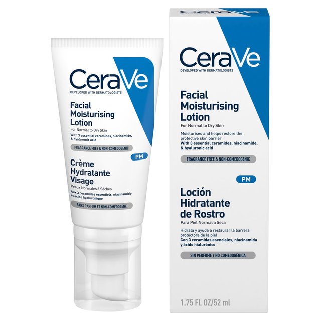 CeraVe PM Facial Moisturising Lotion 52ml