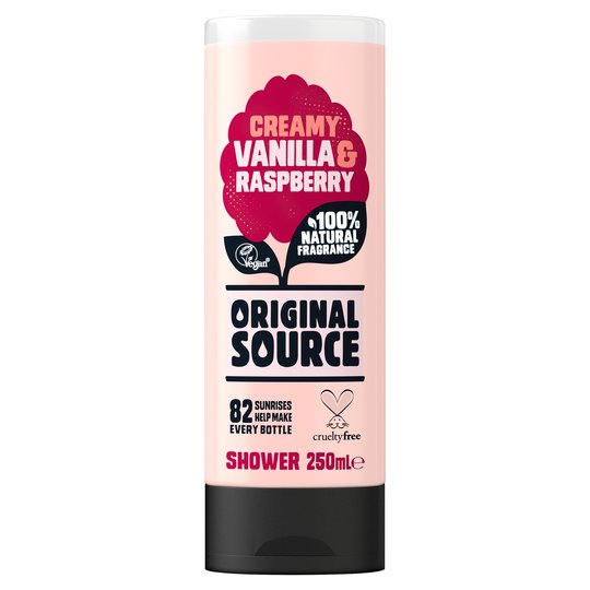 Original Source Gel de Ducha Frambuesa &amp; Vainilla 250ml 