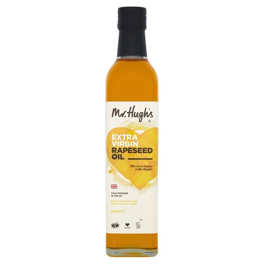 Mr Hughs extra jungfräuliche Kälte gepresste Rapsöl 500 ml